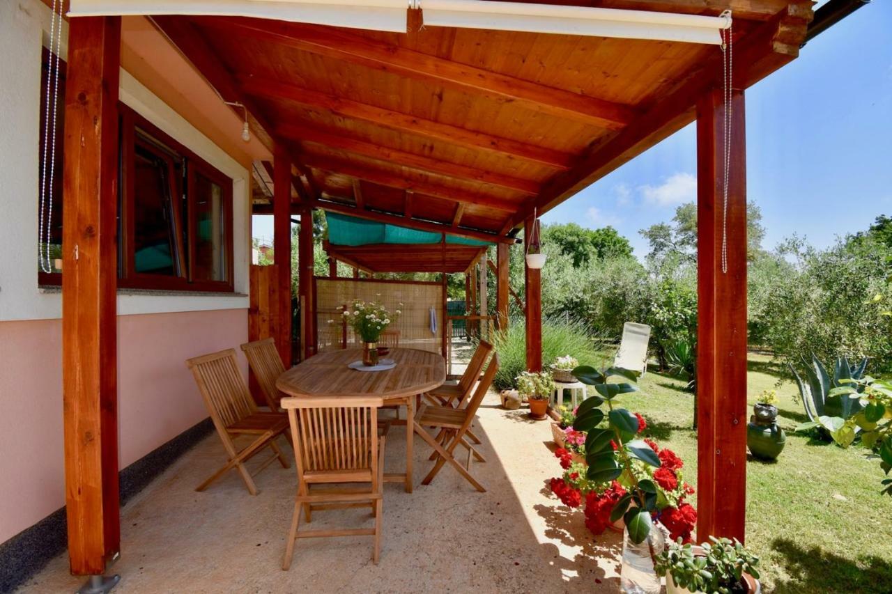 Relaxing Holiday House With Terrace Sea View Медулин Екстер'єр фото